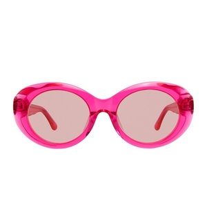 Diff sunglasses OLIVIA pink crystal transparent NW